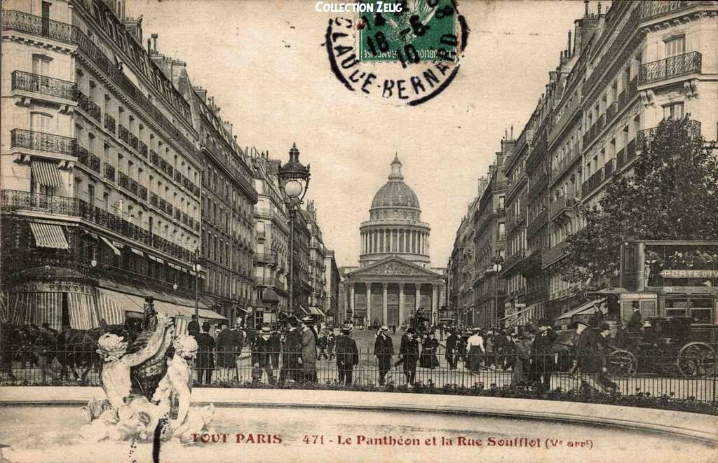 471 - Le Panthéon et la Rue Soufflot