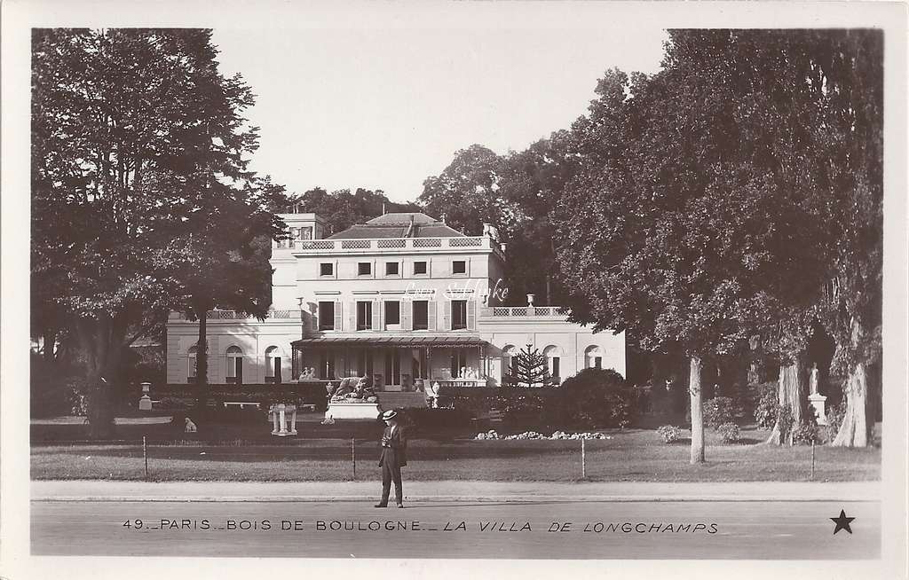 49 - Bois de Boulogne - La Villa de Longchamps