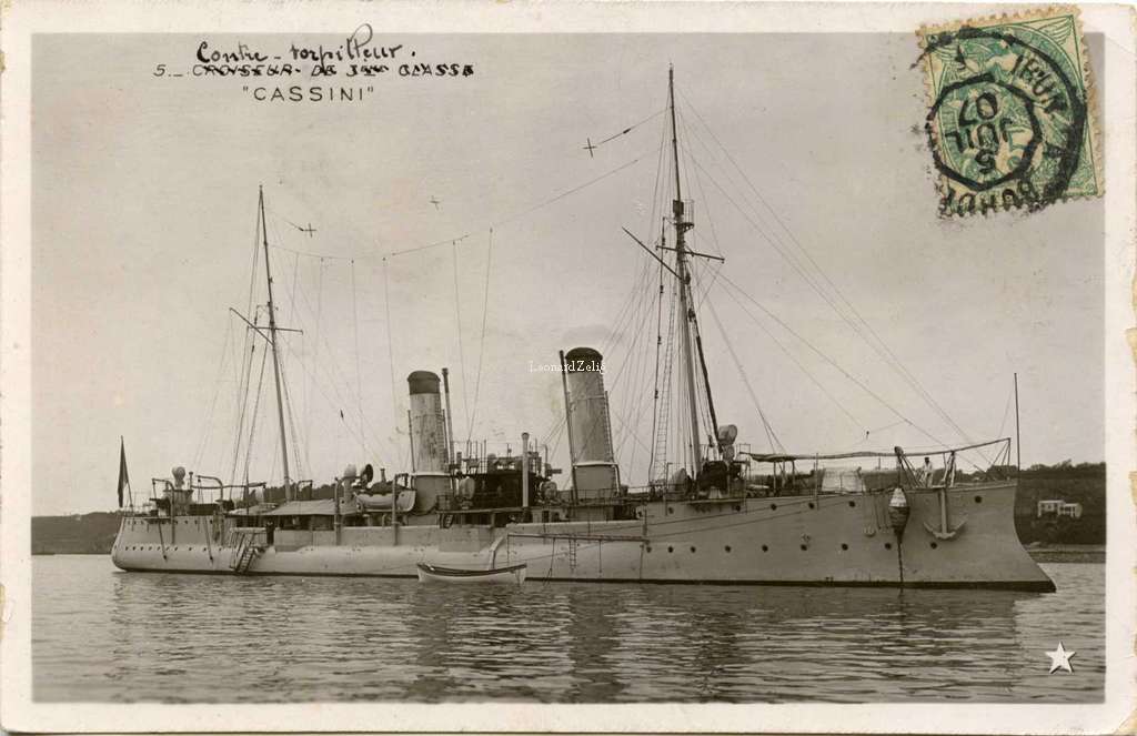 5 - Croiseur de 3ème classe CASSINI