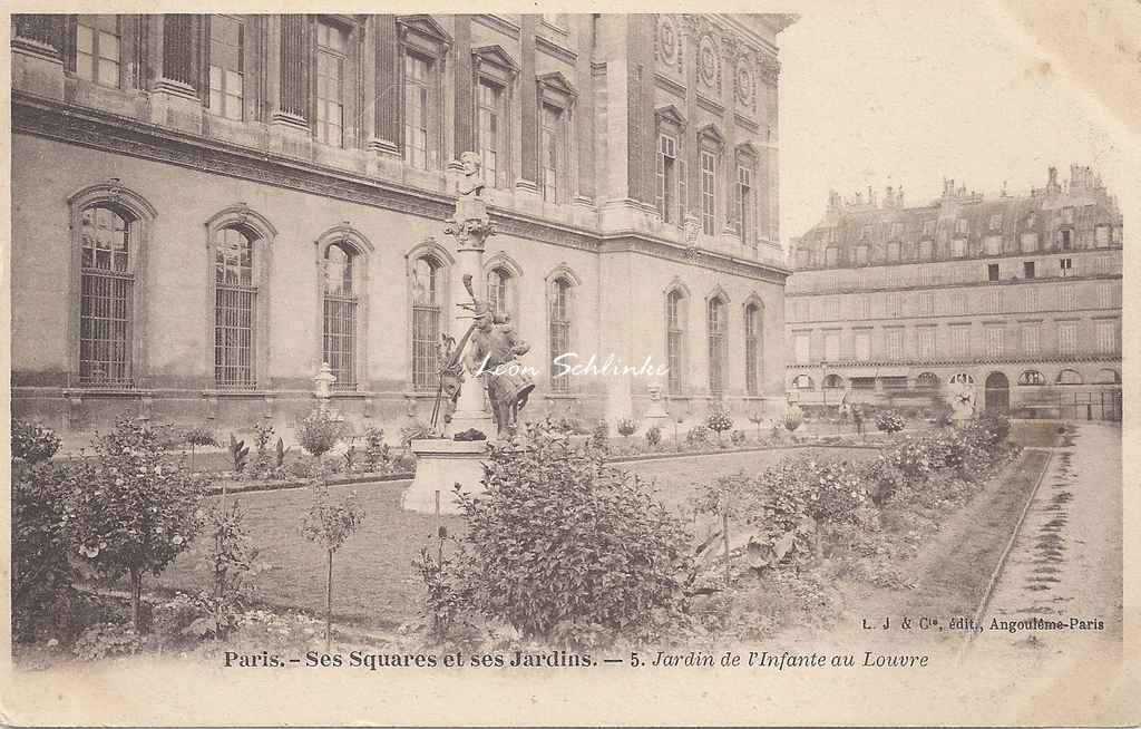 5 - Jardin de l'Infante au Louvre
