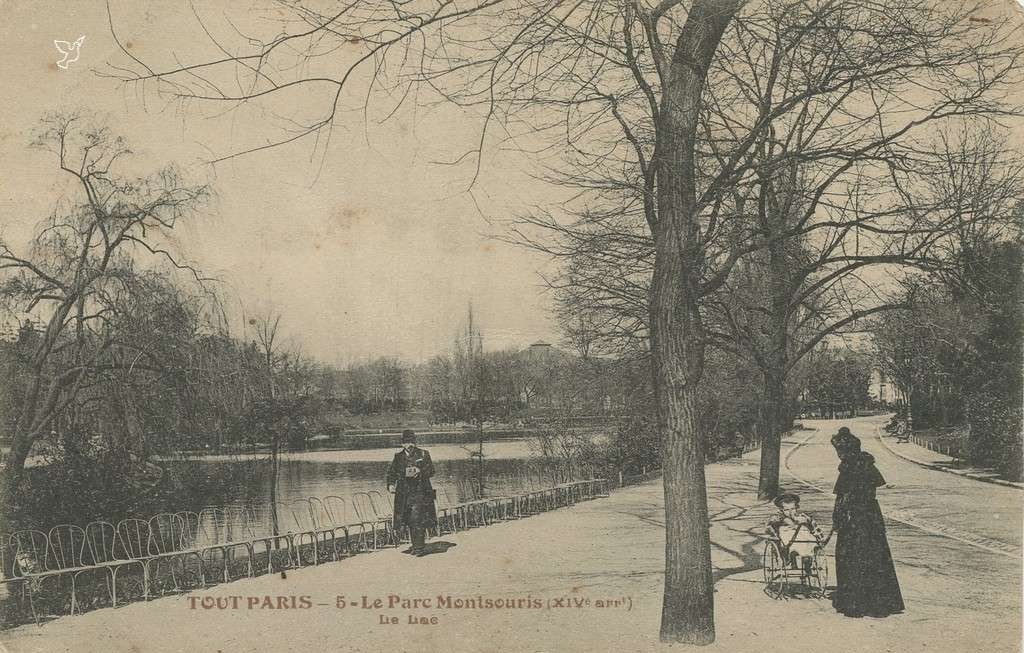 5 - Le Parc Montsouris - Le Lac