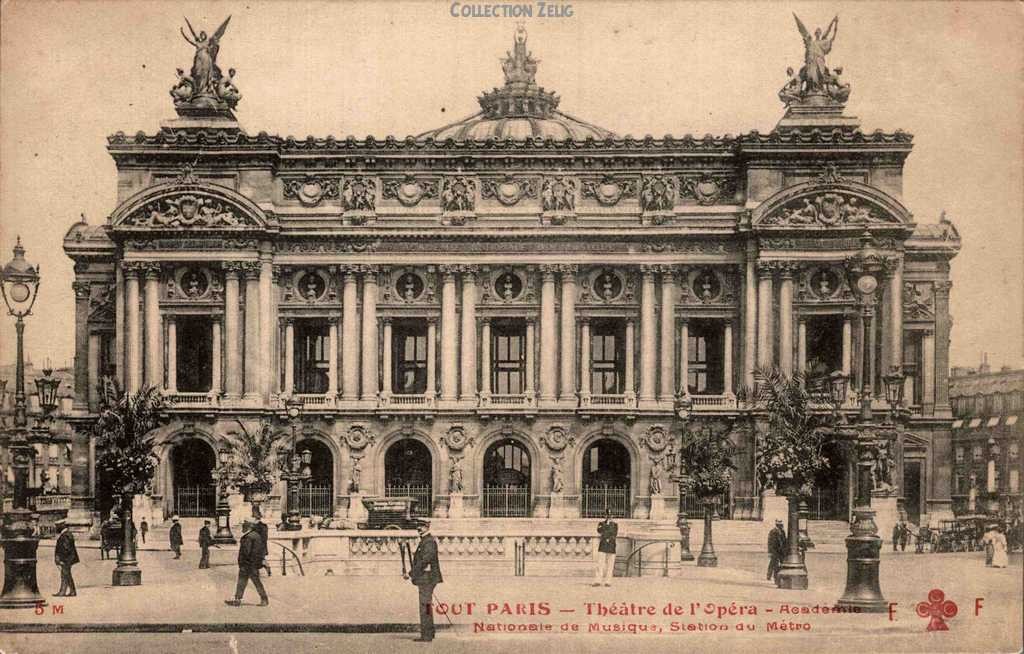 5 M - Théâtre de l'Opéra - Station du Métro