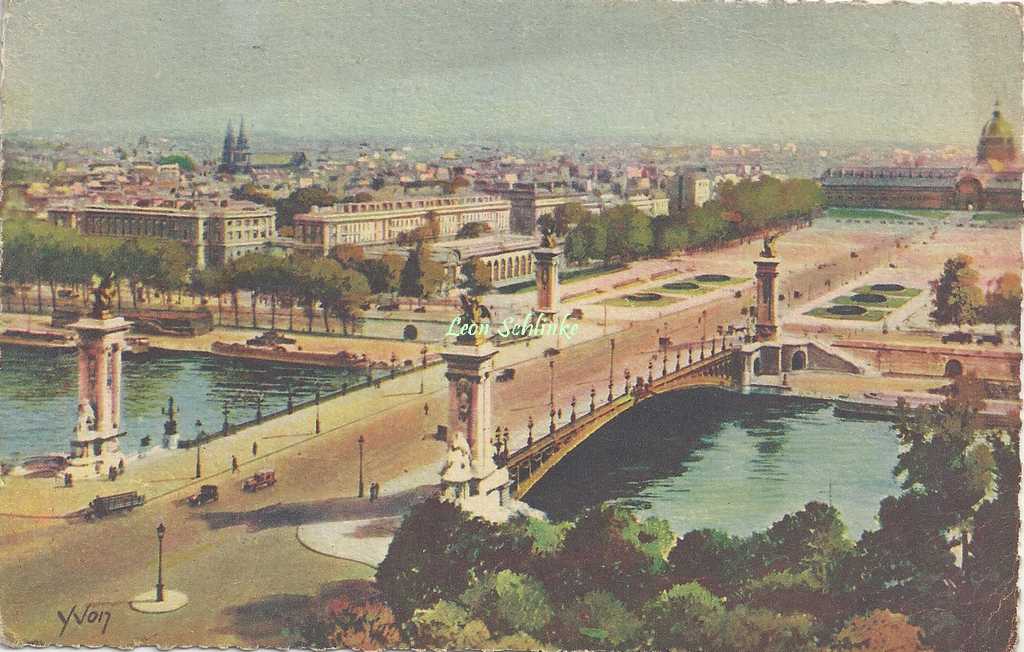 50 - Le Pont Alexandre III et l'Esplanade des Invalides