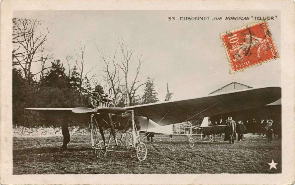53 - Dubonnet sur Monoplan Tellier