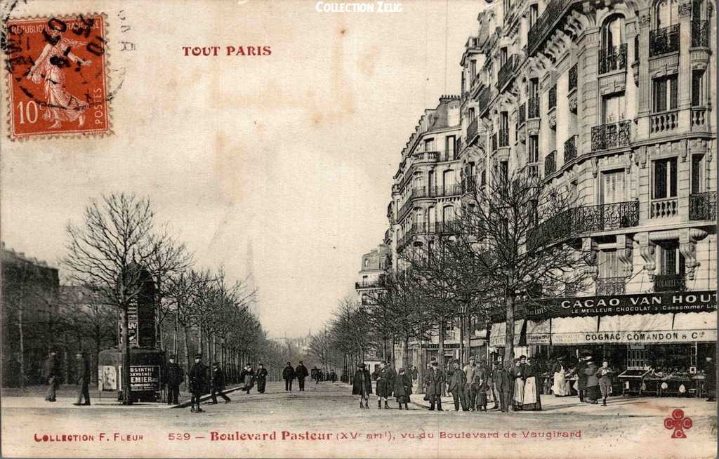 539 - Boulevard Pasteur vu du Boulevard de Vaugirard