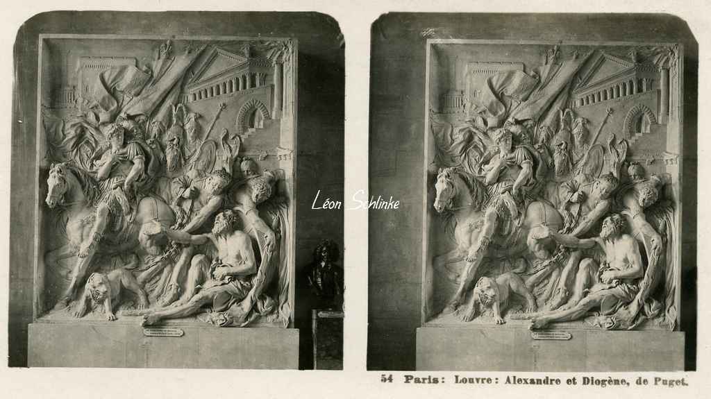 54 - Paris - Louvre - Alexandre et Diogène, de Puget