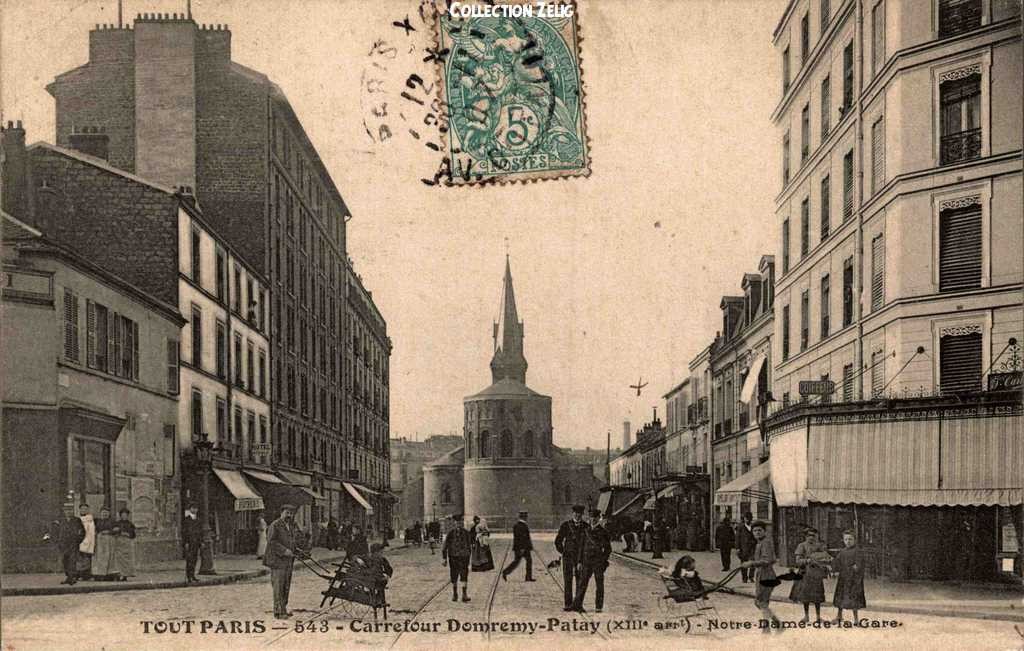 543 - Carrefour Domrémy-Patay - Notre-Dame de la Gare