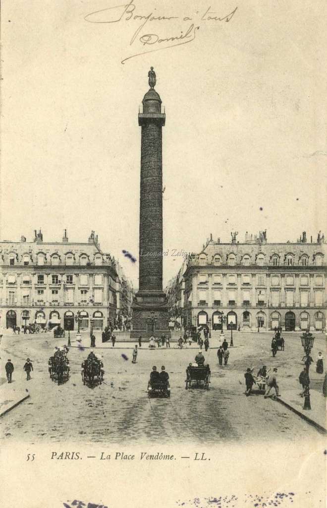 55 - PARIS - La Place Vendôme