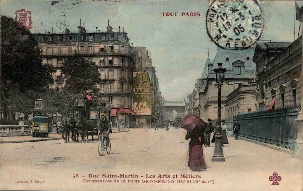 56 - Rue Saint-Martin - Les Arts-et-Métiers