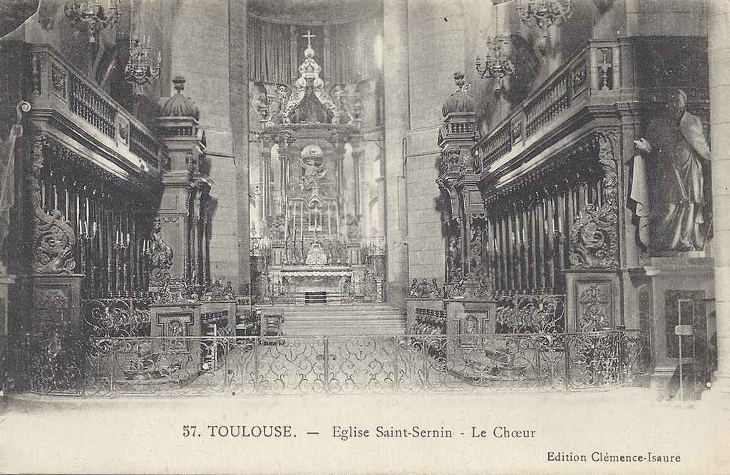 57 - Eglise St-Sernin - Le Choeur