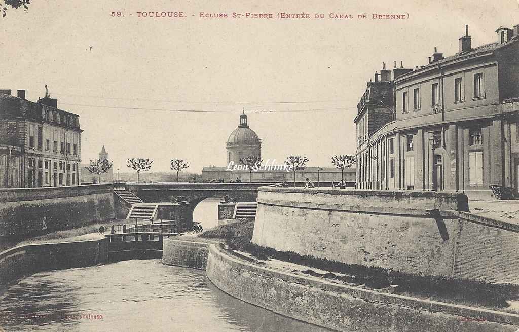 59 - Ecluse St-Pierre - Entrée du Canal de Brienne