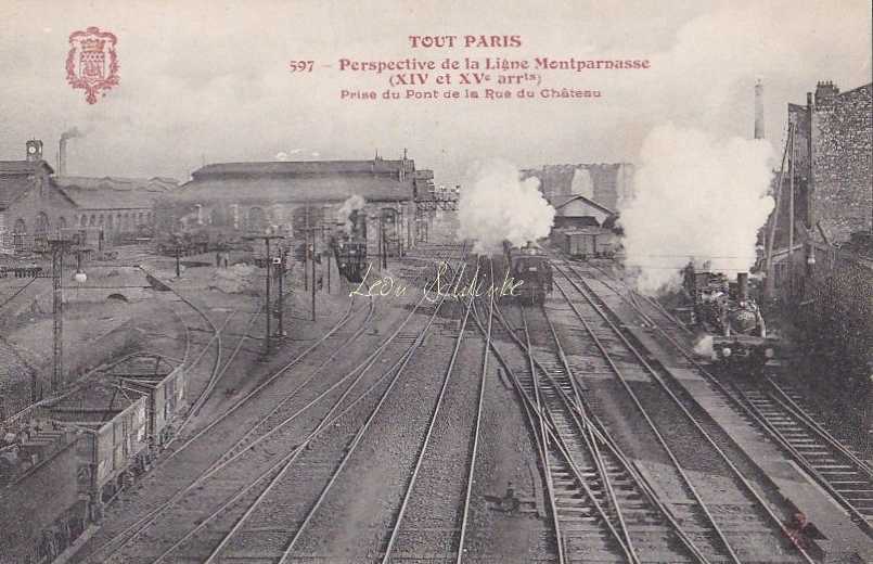 597 - Perspective de la Ligne Montparnasse