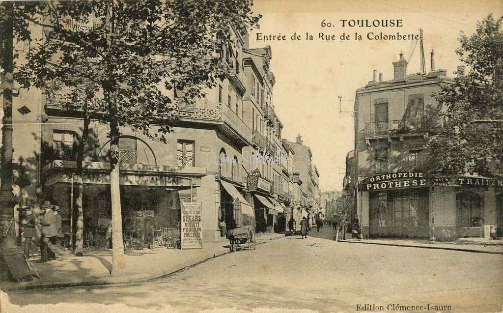 60 - Entrée de la Rue de la Colombette