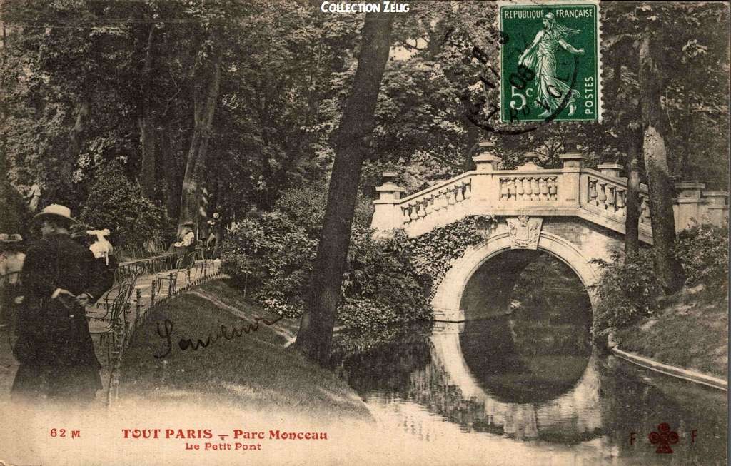 62 M - Parc Monceau - Le Petit Pont