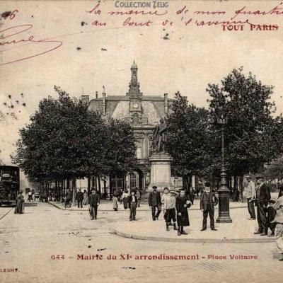 644 - Mairie du XI° arrondissement - Place Voltaire