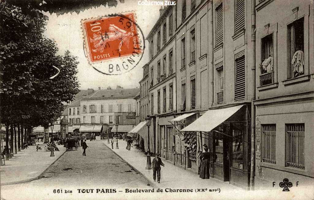 661 bis - Boulevard de Charonne