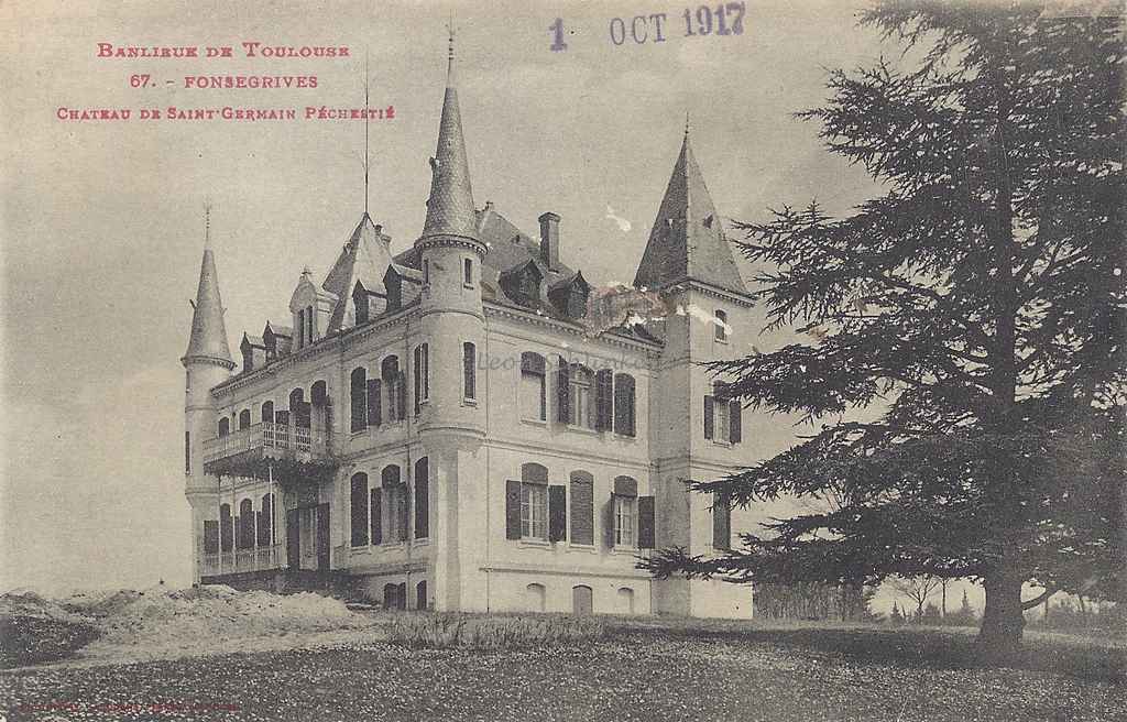 67 - Fonsegrives - Château de St-Germain Péchestié