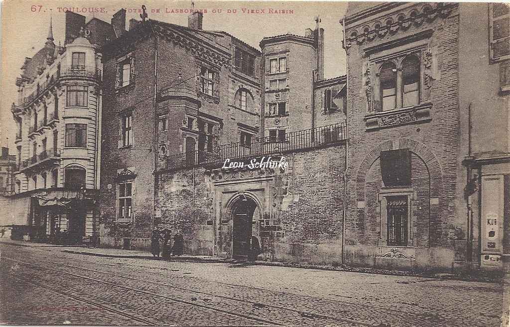 67 - Hôtel de Lasbordes ou du Vieux-Raisin