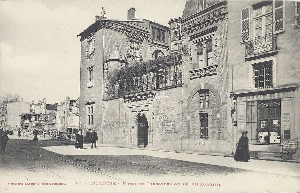 67 - Hôtel de Lasbordes ou du Vieux-Raisin