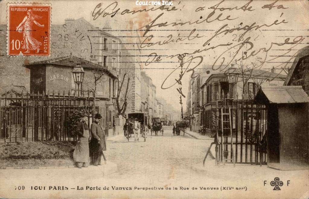 709 - La Porte de Vanves - Perspective de la Rue de Vanves