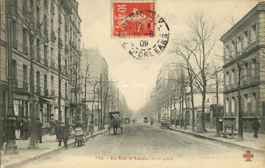 742 - La Rue d'Alésia