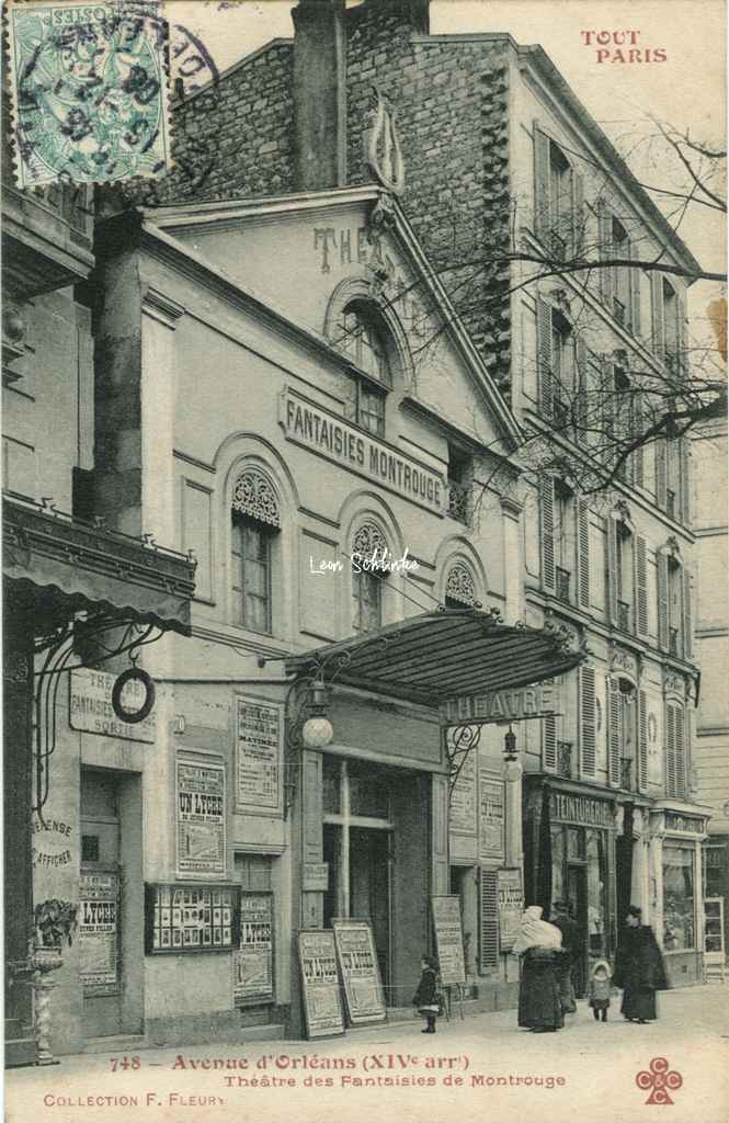 748 - Avenue d'Orléans - Théâtre des Fantaisies de Montrouge