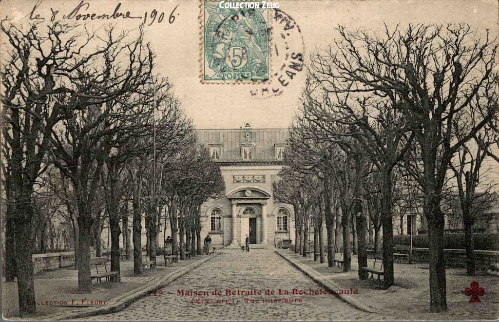 749 - Maison de Retraite de la Rochefoucauld - Vue intérieure