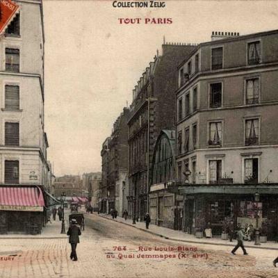 764 - Rue Louis-Blanc au Quai Jemmapes