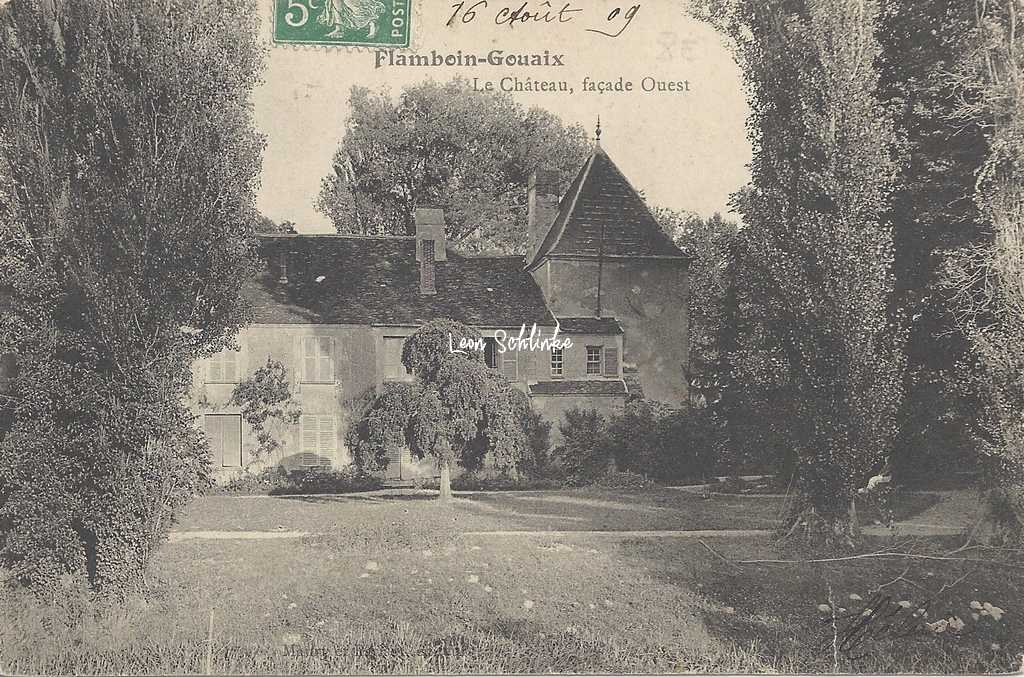 77-Gouaix - Château de Flamboin (Maury et ...)