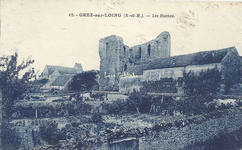 77-Grez-sur-Loing - Les Ruines (Phot-edit 12)