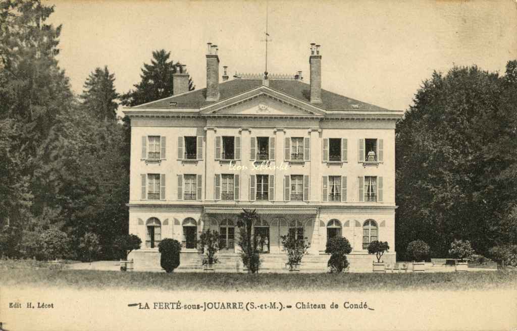 77-La Ferté-ss-Jouarre - Château de Condé (Lécot H.)