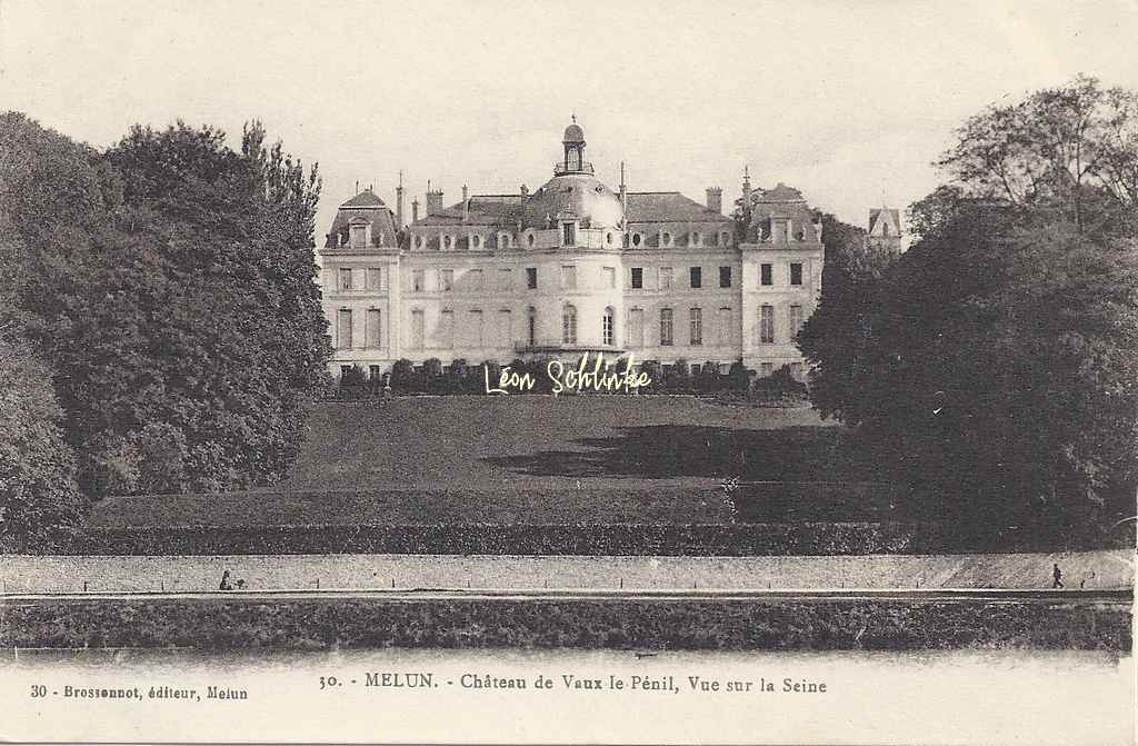 77-Melun - Château de Vaux-le-Pénil (Brossenot 30)