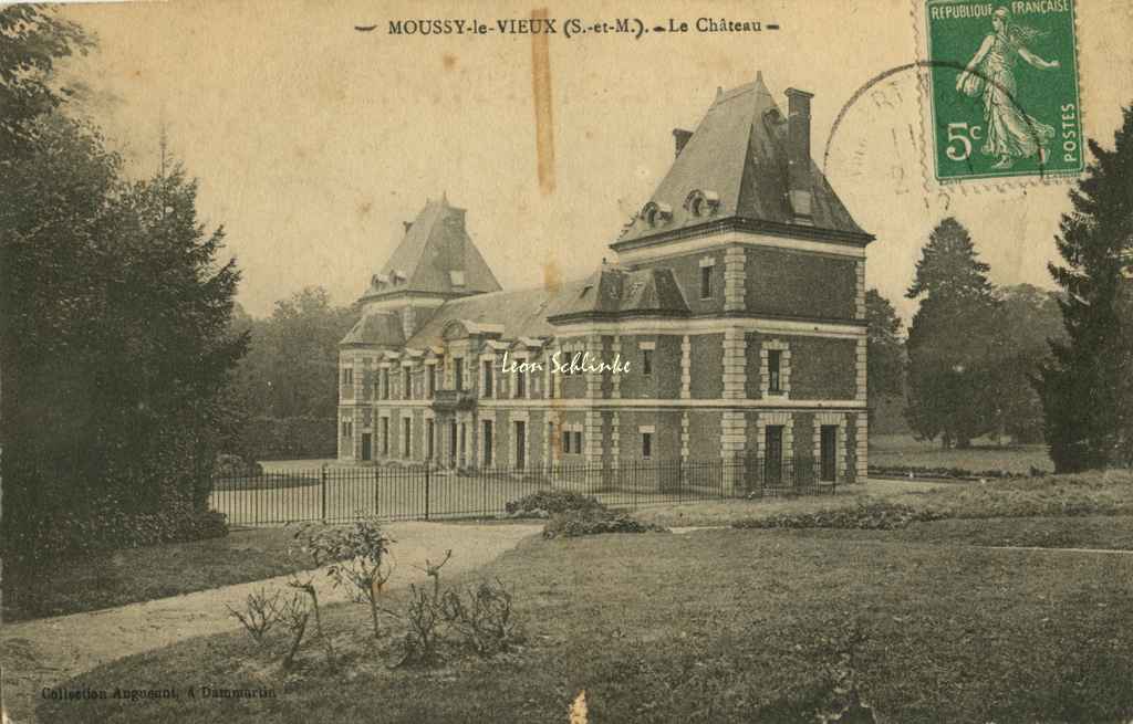 77-Moussy-le-Vieux - Le Château (Anguenot ed.)