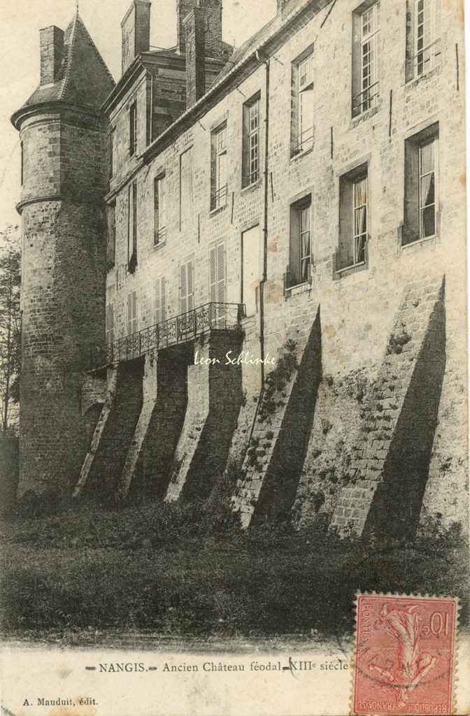77-Nangis - Ancien château féodal  (Mauduit A.)