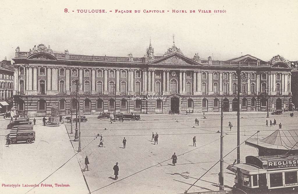 8 - Façade du Capitole - Hôtel de Ville
