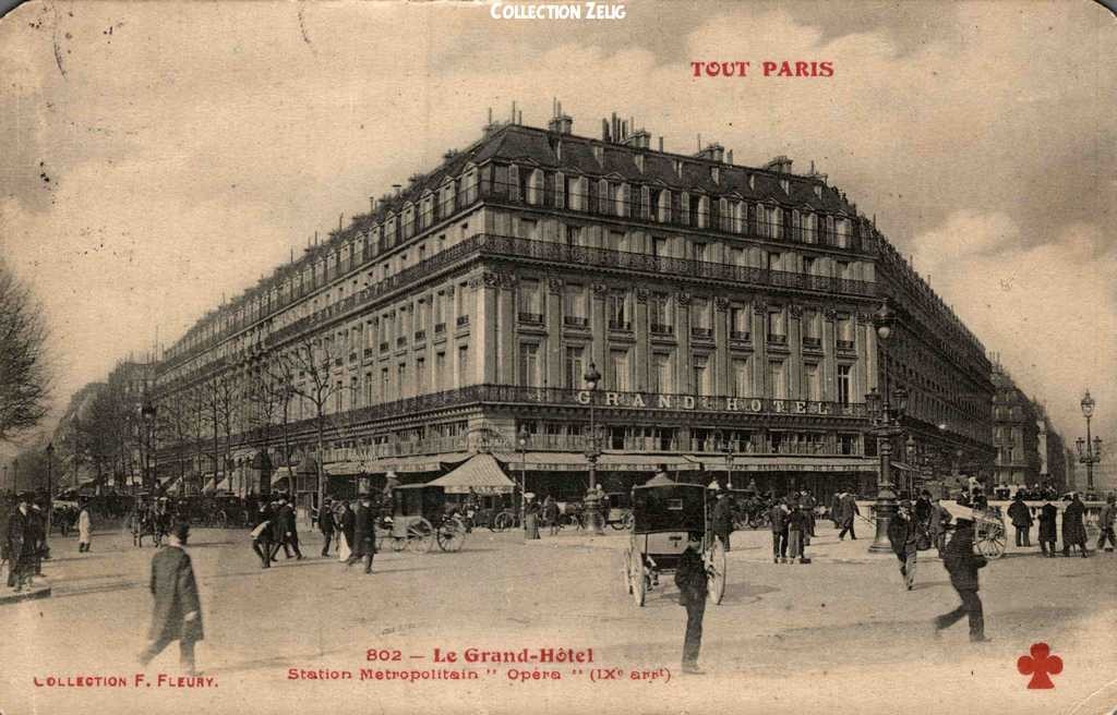 802 - Le Grand Hôtel - Station Métropolitain 