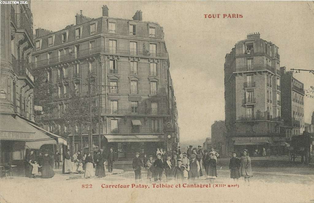 822 - Carrefour Patay, Tolbiac et Cantagrel
