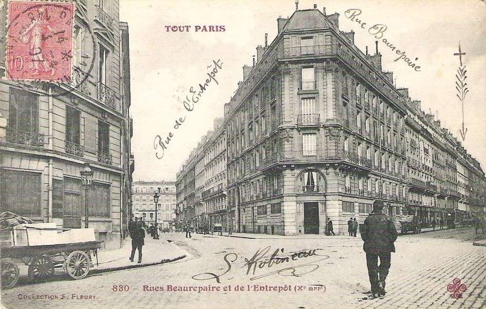 830 - Rues Beaurepaire et de l'Entrepôt