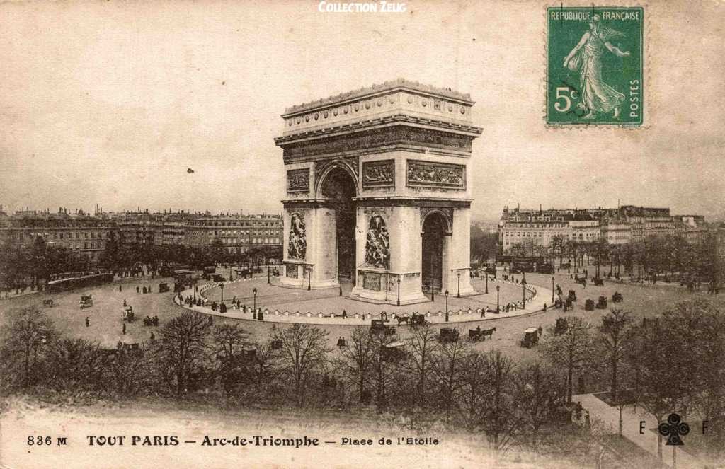 836 M - Arc-de-Triomphe - Place de l'Etoile