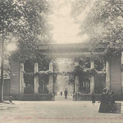 84 - Porte du Jardin des Plantes, entrée Allée St-Michel