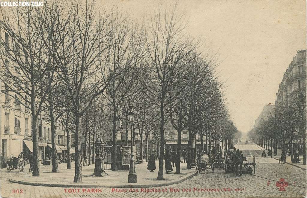 862 - Place des Rigolles et Rue des Pyrénées