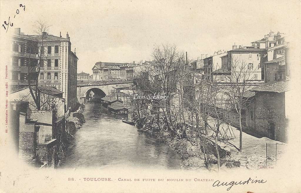 88 - Canal de fuite du Moulin du Château