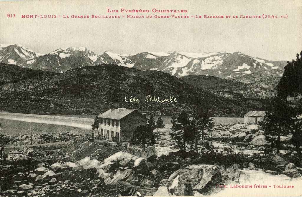 917 - Mont Louis - Maison du Garde-Vannes au Barrage de Carlitte