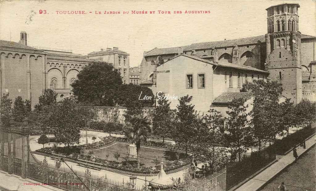 93 - Le Jardin du Musée et Tour des Augustins