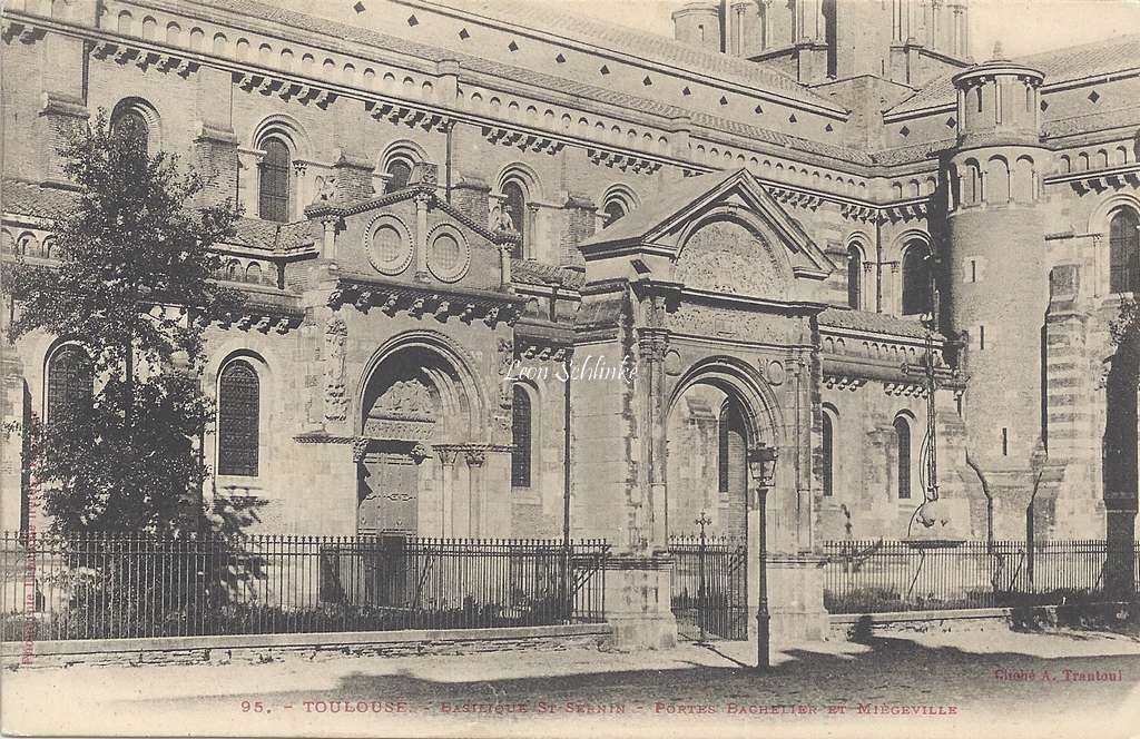 95 - Basilique St-Sernin - Portes Bachelier et Miègeville