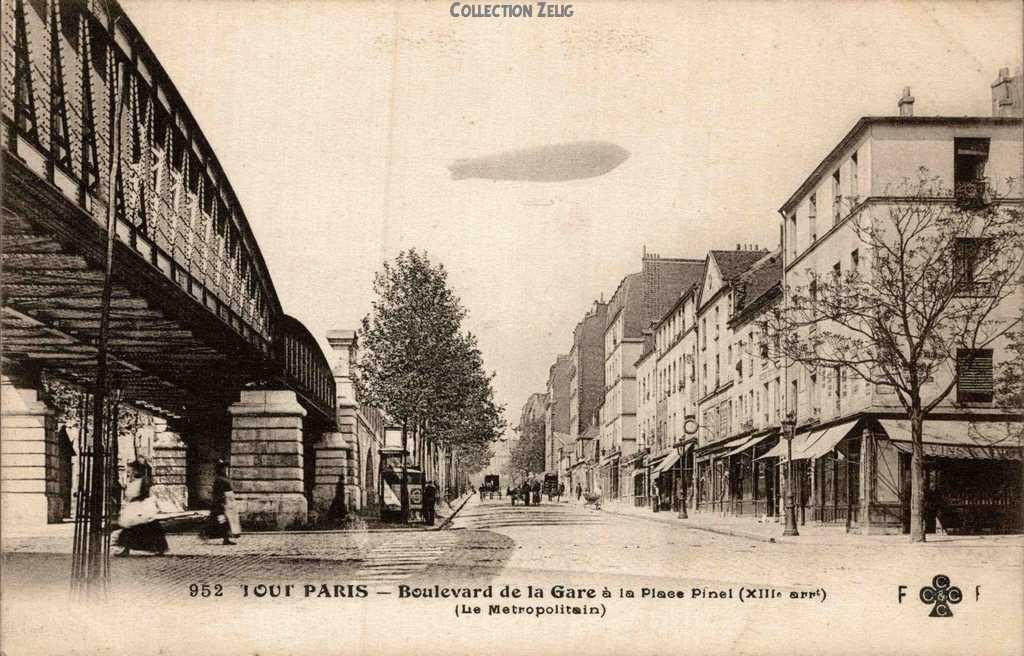 952 - Boulevard de la Gare à la Place Pinel - Le Métropolitain