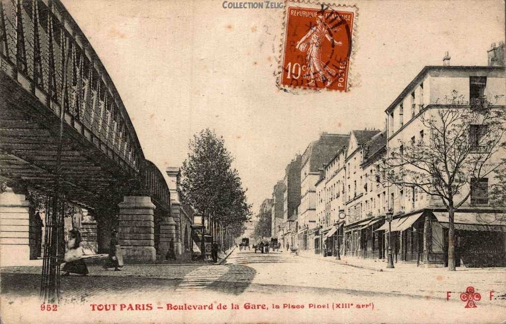 952 - Boulevard de la Gare à la Place Pinel