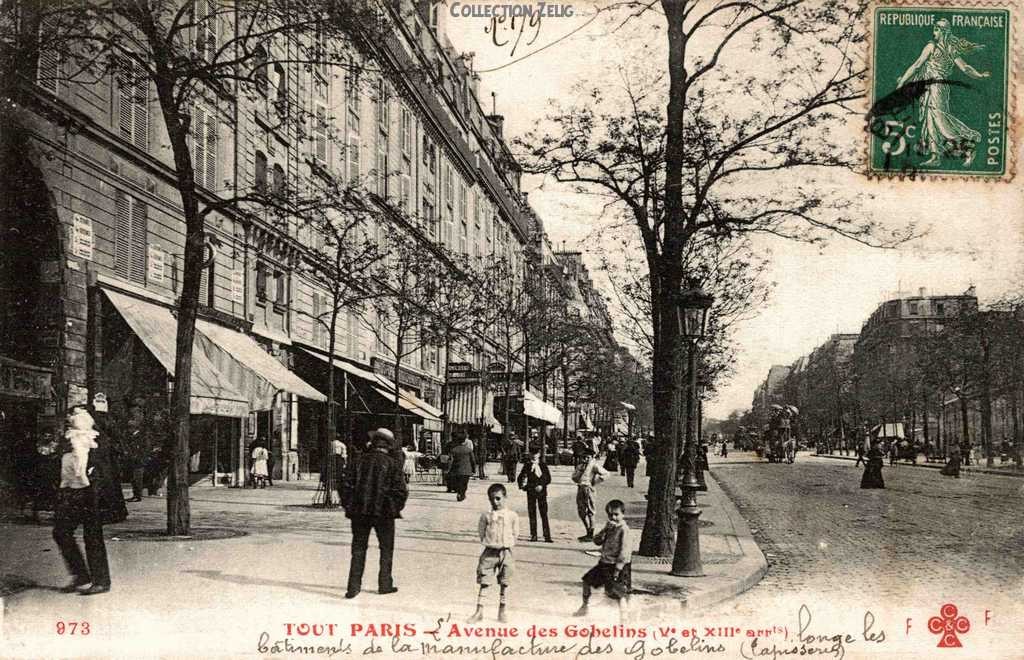 973 - Avenue des Gobelins