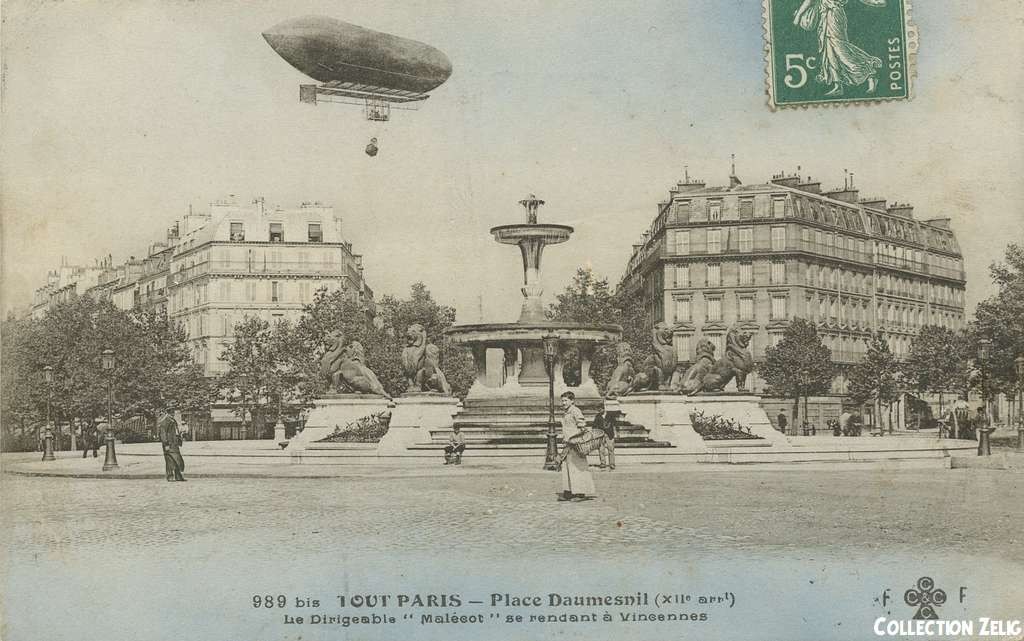 989 bis - Place Daumesnil - Le Dirigeable 