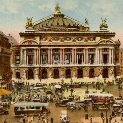 A. LECONTE 214 - PARIS ET SES MERVEILLES - Place de l'Opéra